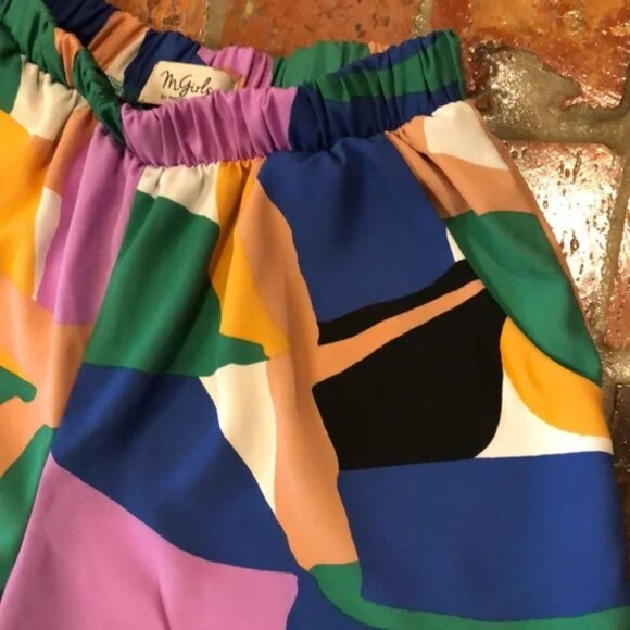 My Girls by Material girls high rise elastic band shorts size S - Picture 5 of 10